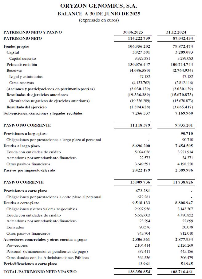 PATRIMONIO NETO Y PASIVO